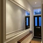Hallway entrance mirror. Effective Use of Wall Mirrors in a Hallway: Transform You Entrance with an Extra Large Mirror.