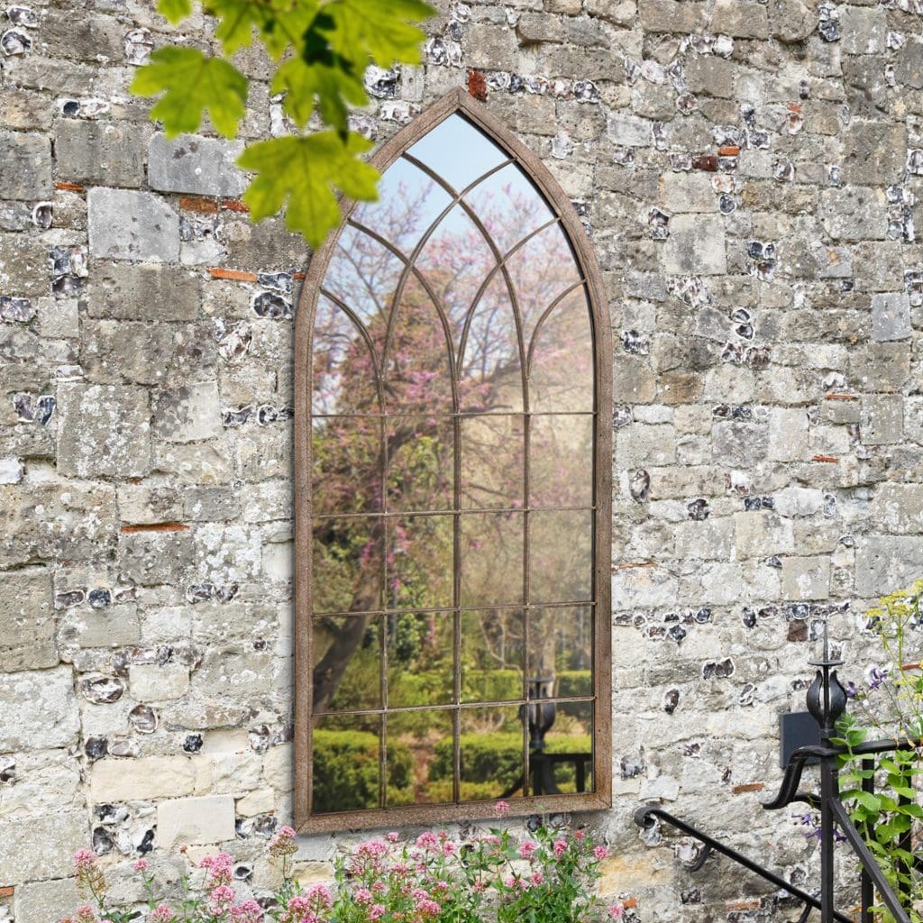 Begonia Window Garden Mirror 169x75cm