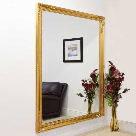 Buckland Extra Large Gold Mirror 200x140cm