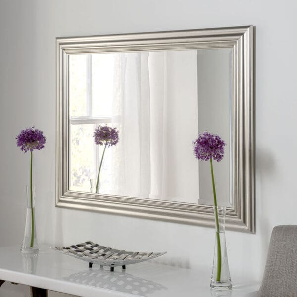 Padstow Silver Rectangular Mirror (7 Sizes)