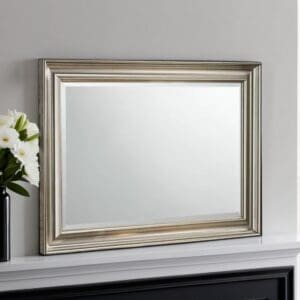 Stratford Silver Framed Bevelled Mirror