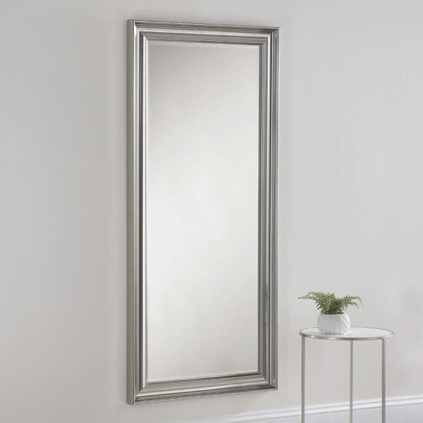 Stratford Silver Framed Full Length Mirror