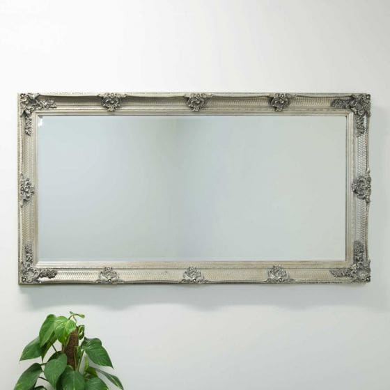 Belmont Full Length Silver Mirror 167x78cm