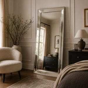 Boston Silver Contemporary Mirror (2 Sizes)