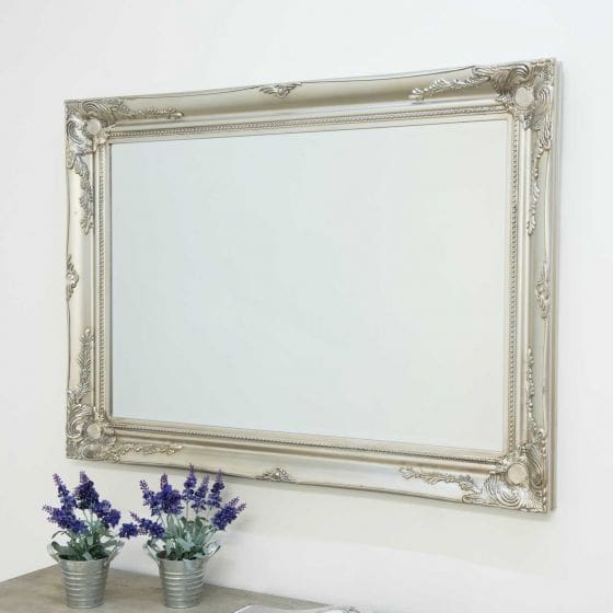 Buckland Silver Framed Mirror (5 Sizes)