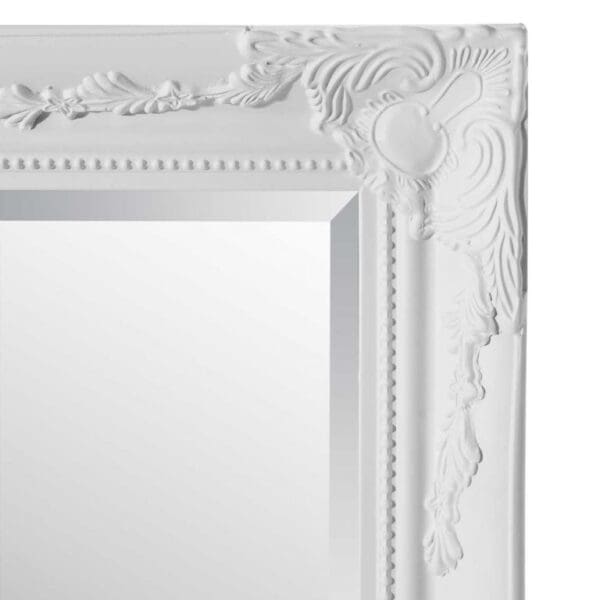 Buckland White Mirror Frame Corner