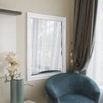 Buckland White Framed Mirror (5 Sizes)