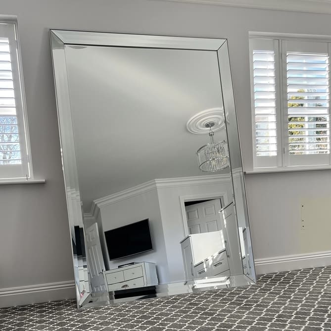 Chelsea Raised Mirror (3 Sizes) Soraya Interiors UK