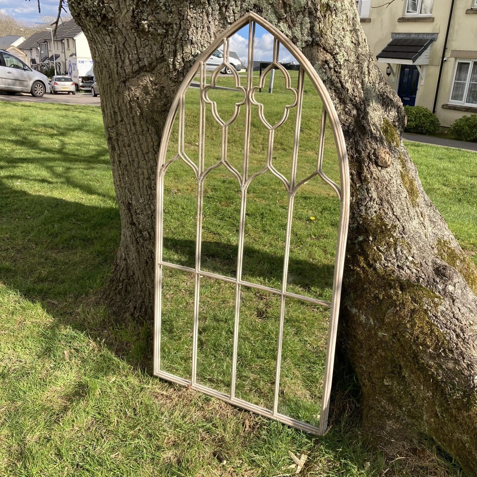 Clover Window Garden Mirror (2 Sizes) | Soraya Interiors UK