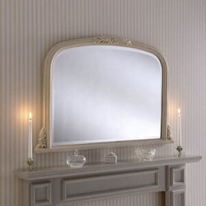 Latina Ornate Overmantle Mirror