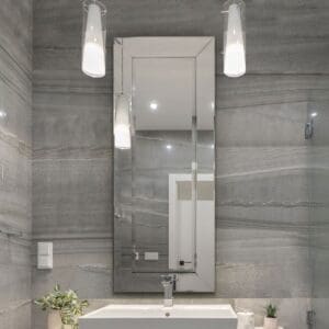 Newton Glass Framed Mirror (6 Sizes)