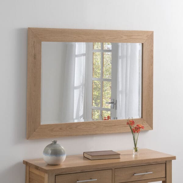 Oak Wall Mirror