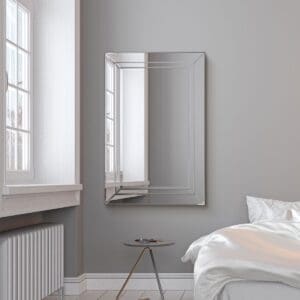 Roadford Double Edge Mirror - Wall Mounted Frameless Mirror Available In 7 Sizes