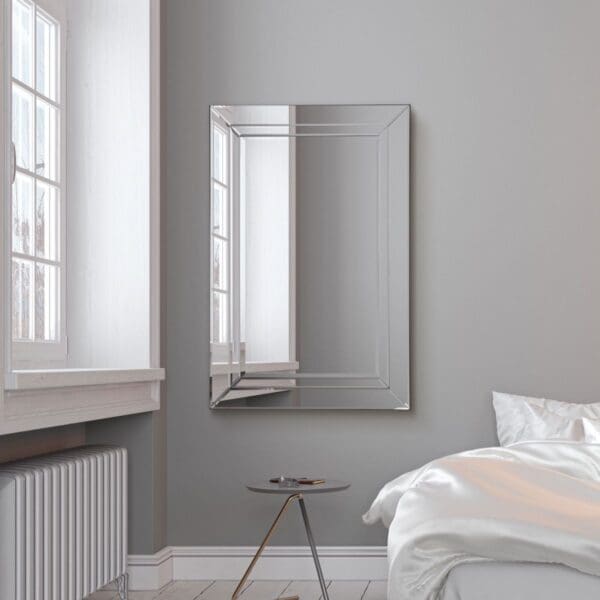 Roadford Double Edge Mirror - Wall Mounted Frameless Mirror Available In 7 Sizes