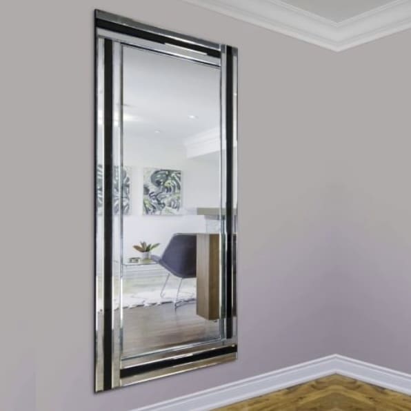 Tavistock Black Glass Mirror (7 Sizes)