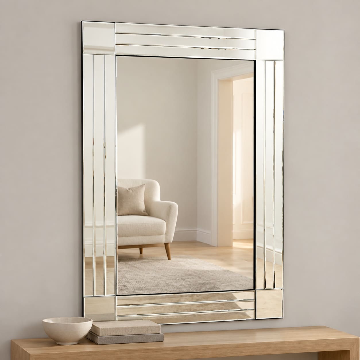 Ashwater Triple Bevel Edge Mirror (7 Sizes) - Image 3