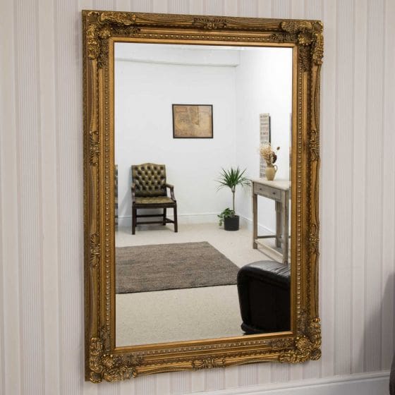 Charlton Gold Framed Mirror 185x123cm