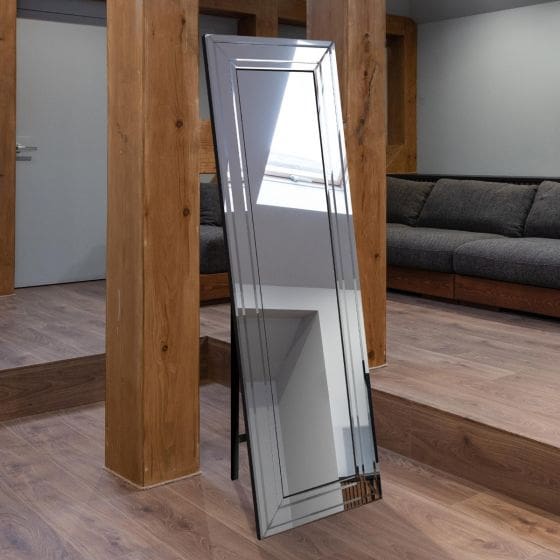 Silverton Free Standing Glass Mirror 150x40cm