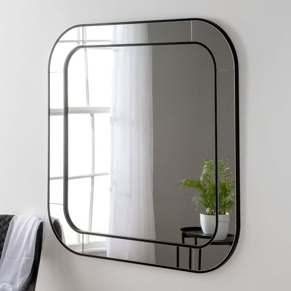 Hatton Modern Black Mirror (4 Sizes)