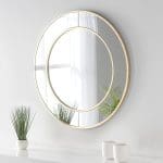 Hatton Round Gold Mirror (2 Sizes) | Soraya Interiors UK