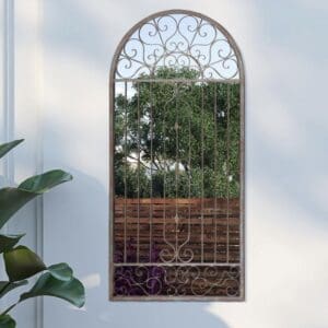 Lavender Arch Garden Mirror 126x60cm