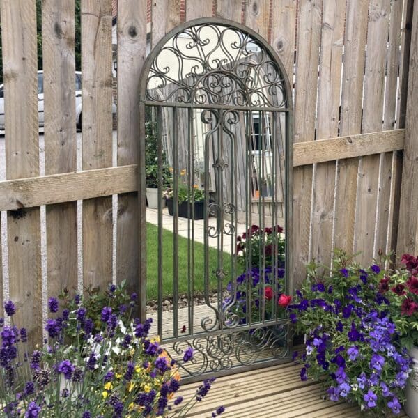Lavender Garden Mirror 126x60cm