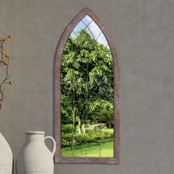 Aspen Window Garden Mirror 109x51cm