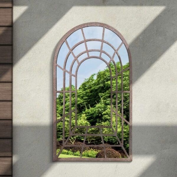 Birch Window Garden Mirror 77x50cm