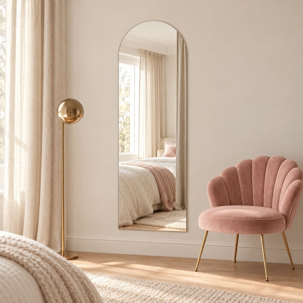 Archway Frameless Curved Mirror (6 Sizes) - Image 3