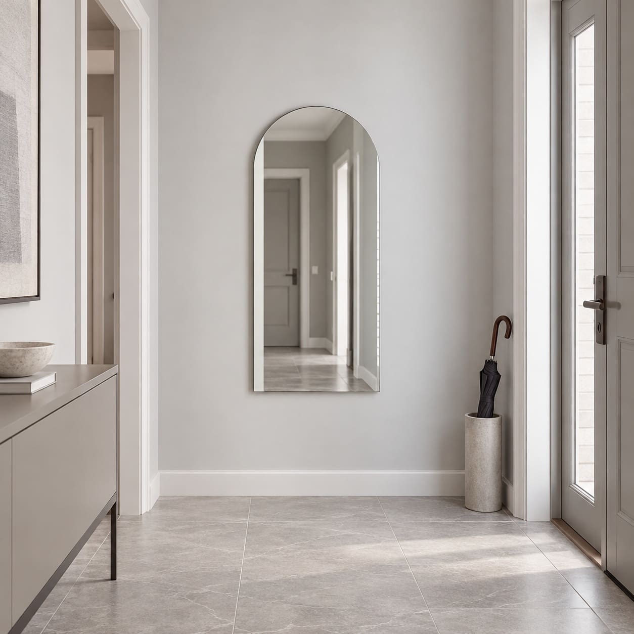 Archway Frameless Curved Mirror (6 Sizes) - Image 5