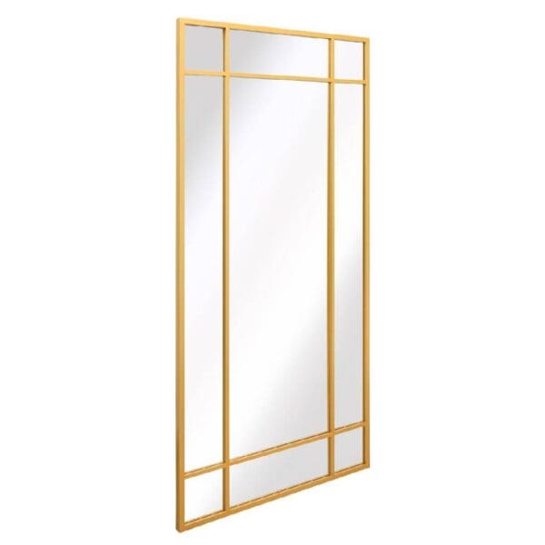 Imperial Modern Gold Metal Mirror Plain Image