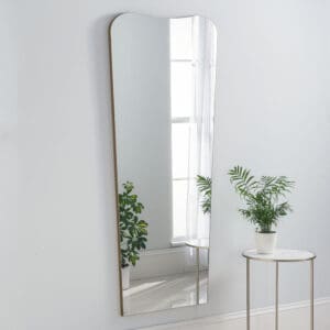 Holister Full Length Curved Gold Mirror (2 Sizes)